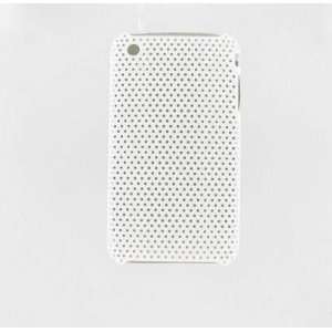 iPhone 3G 3GS Rubber Feel Net White Electronics