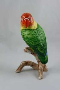 Vintage Goebel Parrot Bird Figure Colorful Figurine  