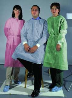 CASE 50 Patient Latex Free Medical Isolation Gowns  