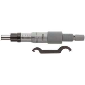 Mitutoyo 153 205 Micrometer Head, Non Rotating Spindle, 0 1 Range, 0 