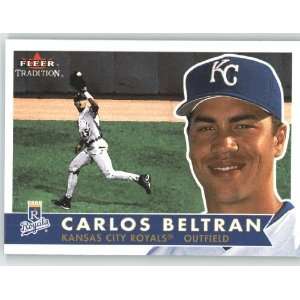  2001 Fleer Tradition #304 Carlos Beltran   Kansas City 