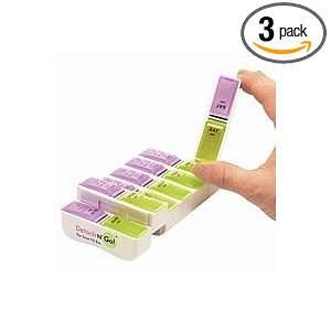  DETACH N GO AM/PM Detachable Pill Box (Pack of 3) Health 