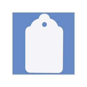   White, Unstrung Merchandise Tags