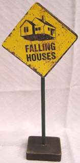 HALLOWEEN WITCH ROAD SIGN WARNING WIZARD OZ DECORATIONS  