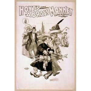  Poster Hoyts comic whirlwind, A brass monkey a satire on 