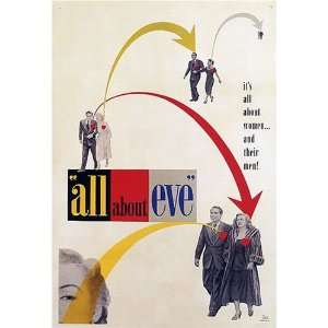  All About Eve Vintage Bette Davis Movie Poster