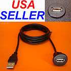 NEW USB FLUSH MOUNT AUX INPUT ADAPTER SOCKET EXTENSION CONNECTOR CABLE 