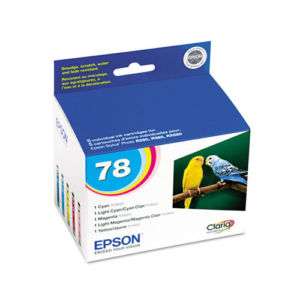   Cartridge For Epson Stylus Photo R260/R380/Rx580 Printers, Multipack