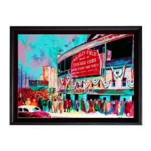  Chicago Cubs   Wrigley Field 1945   Wall   Framed Giclee 
