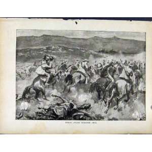  Boer War By Richard Danes Boers Under Pom Pom Fire