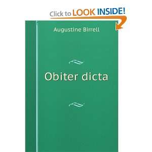 Start reading Obiter Dicta Second Series  