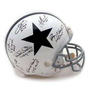  Dallas Cowboys Autographed Helmet  Details Full Size 