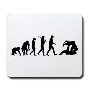  Evolution of Judo Sports Mousepad by  Office 