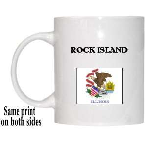  US State Flag   ROCK ISLAND, Illinois (IL) Mug Everything 