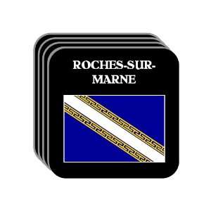 Champagne Ardenne   ROCHES SUR MARNE Set of 4 Mini Mousepad Coasters