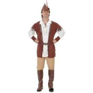 Robin Hood Complete Fancy Dress Costume 5 PC   One Size