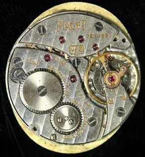Vintage Piaget Watch Movement and Dial cal 9P2 18 Jewels   Free 