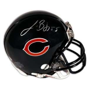  Lance Briggs Signed Bears Riddell Mini Helmet Sports 