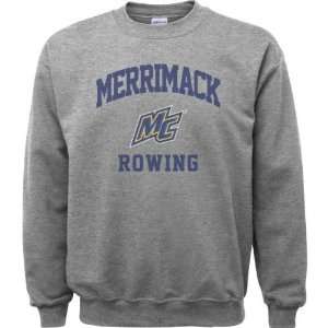  Merrimack Warriors Sport Grey Varsity Washed Rowing Arch 