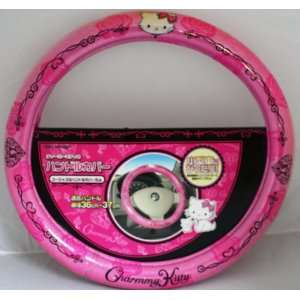  New Charming Kitty, Pink Steering Wheel Cover 
