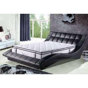    Black Stallion Contemporary King Platform Bed