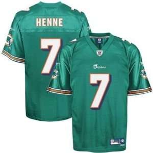 Mens Miami Dolphins #7 Chad Henne Team Premier Jersey  