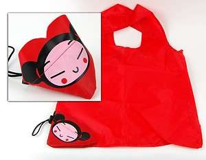 SHOPPING BAG PUCCA Foldable Green Reusable Grocery Tote  