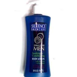 Silkience Skin Care Formula for Men Body Lotion with Aloe & Eucalyptus 