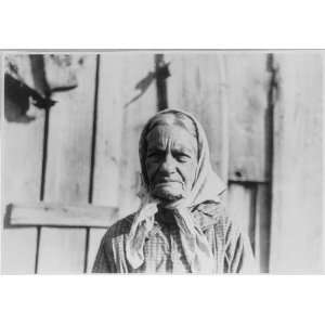  Linnie Bullard,1858 1927,Elderly Woman,Vance Randolph 
