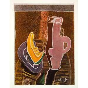   Cubism Abstract Georges Braque   Original Rotogravure