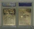 2000 Dan Marino 23 kt gold card collector cards  