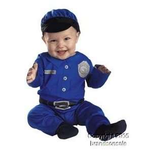  Cute Infant Baby Policeman Cop Costume (3 12 Months) Toys 