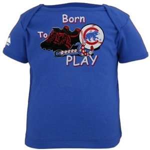  Chicago Cubs Born to Play Infant / Newborn / Baby T shirt 