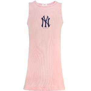  New York Yankees Toddler Girls Pink Tank Dress Sports 