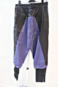 Garcons comme le fashion Deep Rise Zip leg des pants bl  