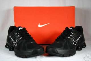 NIKE Shox Agent+ Black / White Mens Running Shoes New Sneakers size 10 
