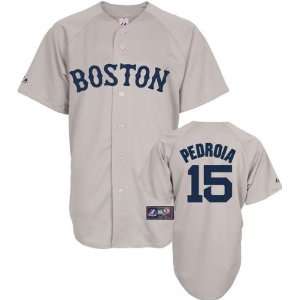  Boston Red Sox Dustin Pedroia Road Replica Baseball Jersey 
