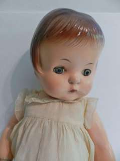 Vintage 1959 Effanbee Patsy Ann Doll 15 Vinyl Plastic Fluffy Type Face ...