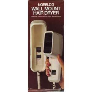  Norelco Wall Mount Hair Dryer Cwd 10 