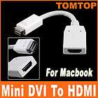 Mini DVI To HDMI Video Adapter Cable Male to Female For Apple iMac 