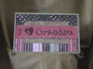 Handmade Greeting Card   Fathers Day   Card For Grandpa  