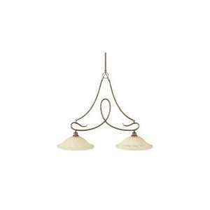   Collection 2 Light Kitchen Island Light 15 W Murray Feiss F2150/2BRB