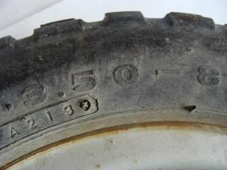 1984 Honda Z50 Front Wheel Tire Rim   Image 02