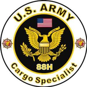  United States Army MOS 88H Cargo Specialist Decal Sticker 