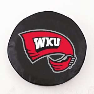  Western Kentucky Hilltoppers Black Tire Covers Sports 