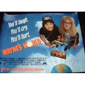  Waynes World   Original Movie Poster   30 x 40 