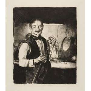  Hand Made Oil Reproduction   George Wesley Bellows   32 x 