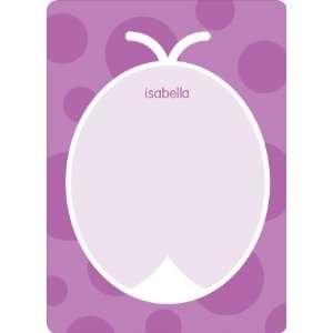  Personal Stationery for Purple Ladybug Modern Birthday 