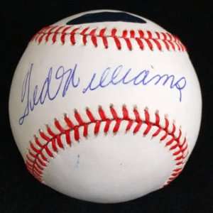   Williams Signed Oal Baseball Graded Psa/dna 8 Nm mt