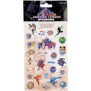  Justice League Super Stickers 12 Pack (Pack of 12; 144 